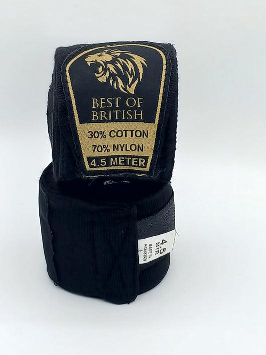 Best of British Hand Wraps Classic 4.5M Stretchable